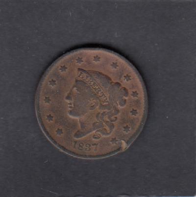 Beschrijving: 1 Cent CORONET